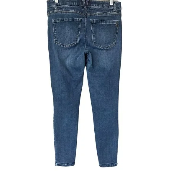 Democracy "Ab"solution Ab Technology Mid Wash‎ Skinny Jeans Womens 8 - Picture 2 of 5